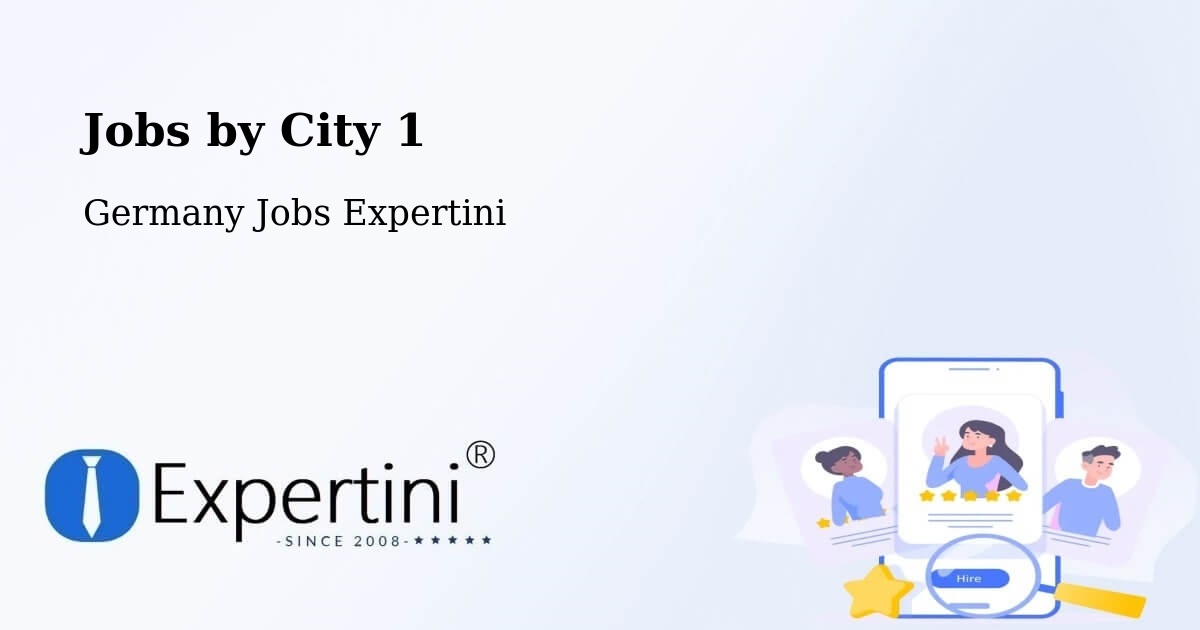 City Jobs in Germany - Expertini